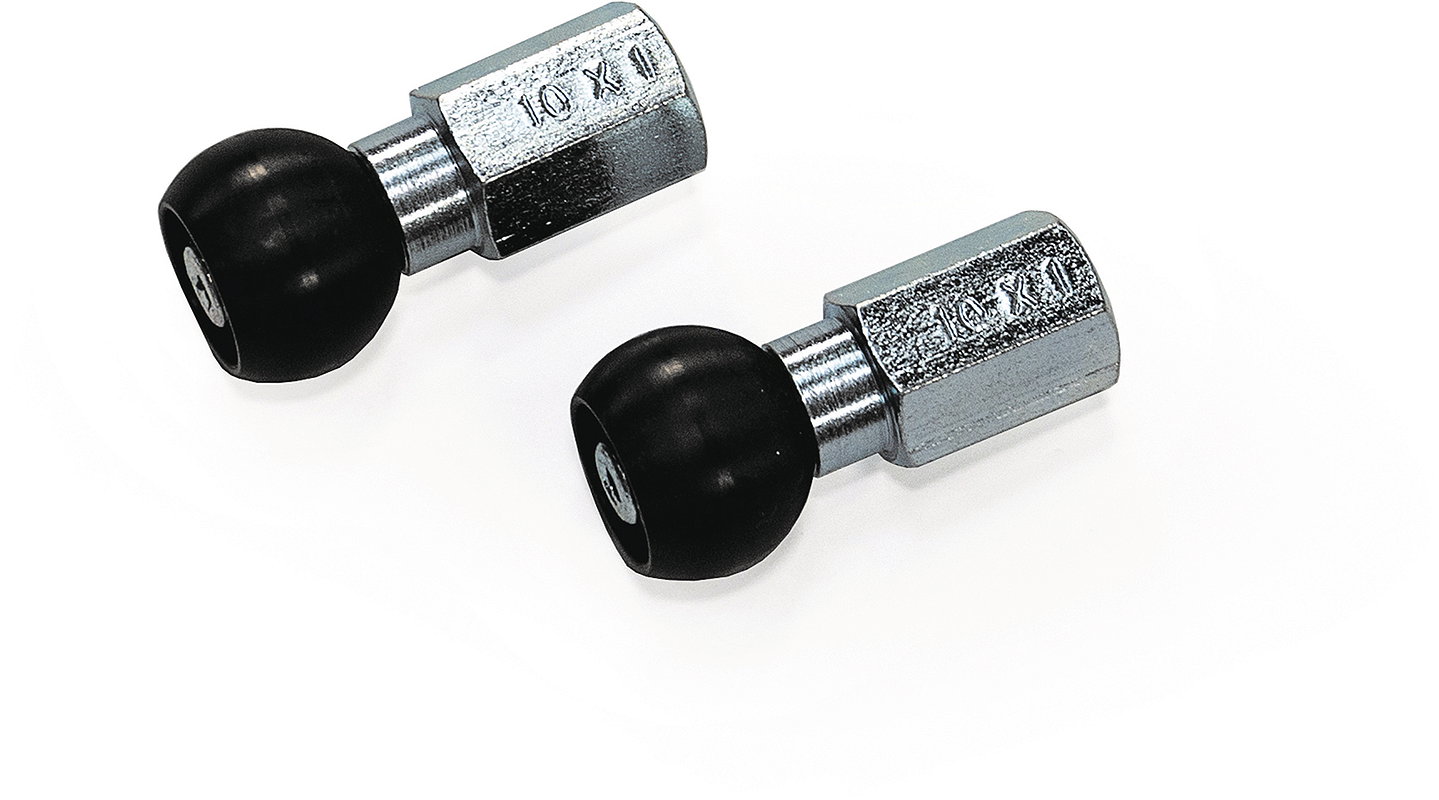 Burley Zubehör Achsmutter Coho Ballz Nutted Axle, M10 x 1.0