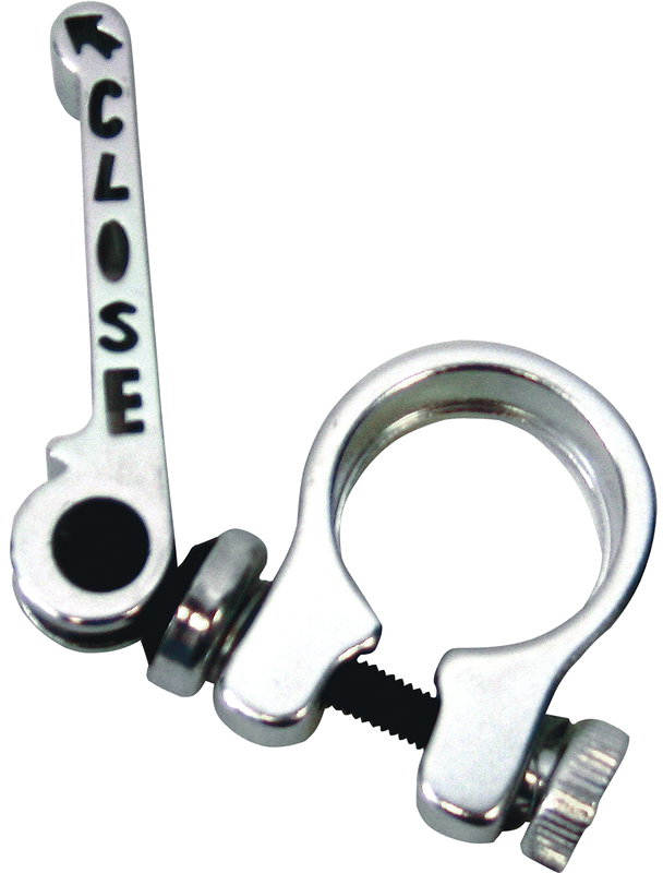 QU-AX Sattelschnellspanner Einrad Alu metall