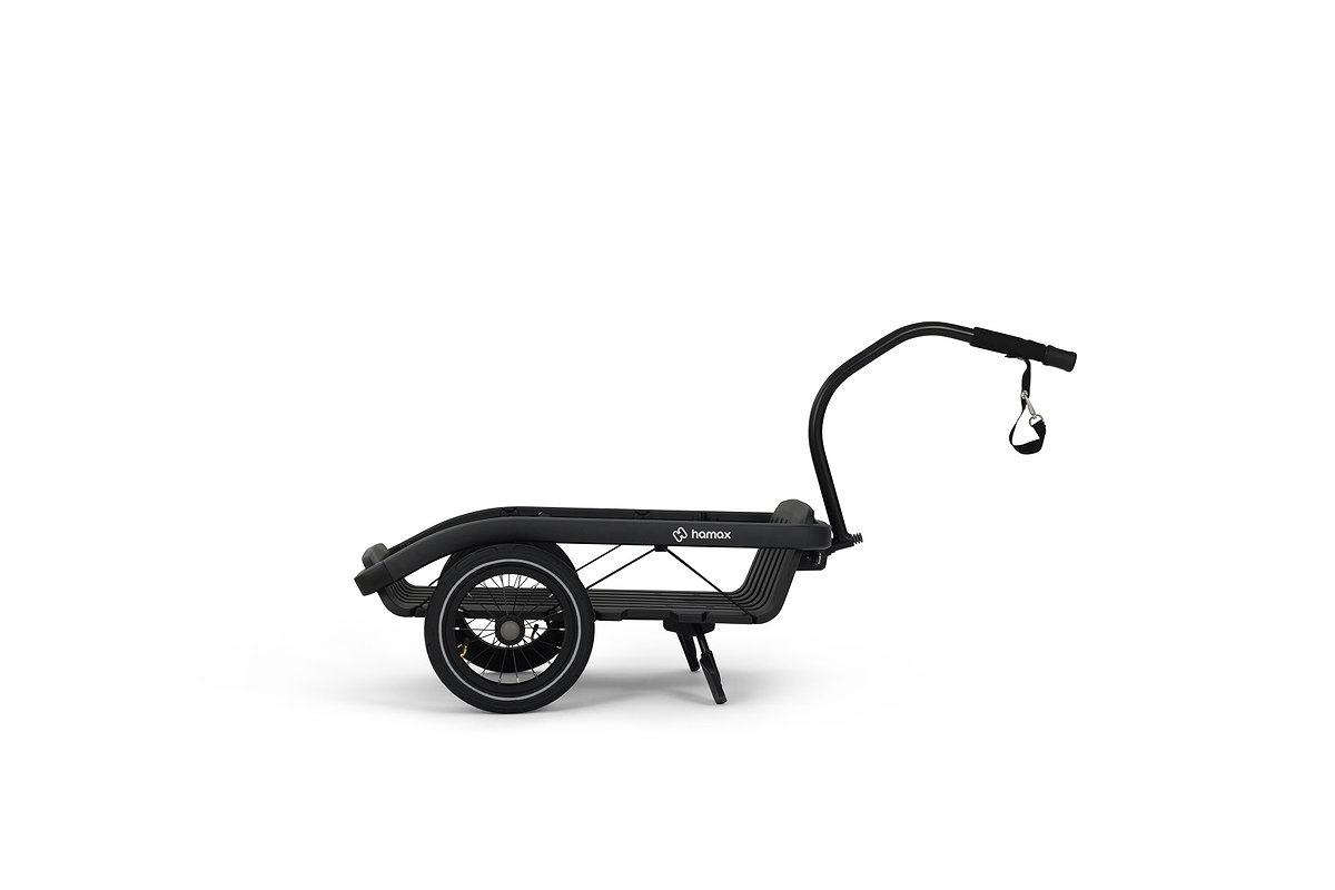 HAMAX Transportanhaenger Venture Cargo mit HDPE-Platte schwarz