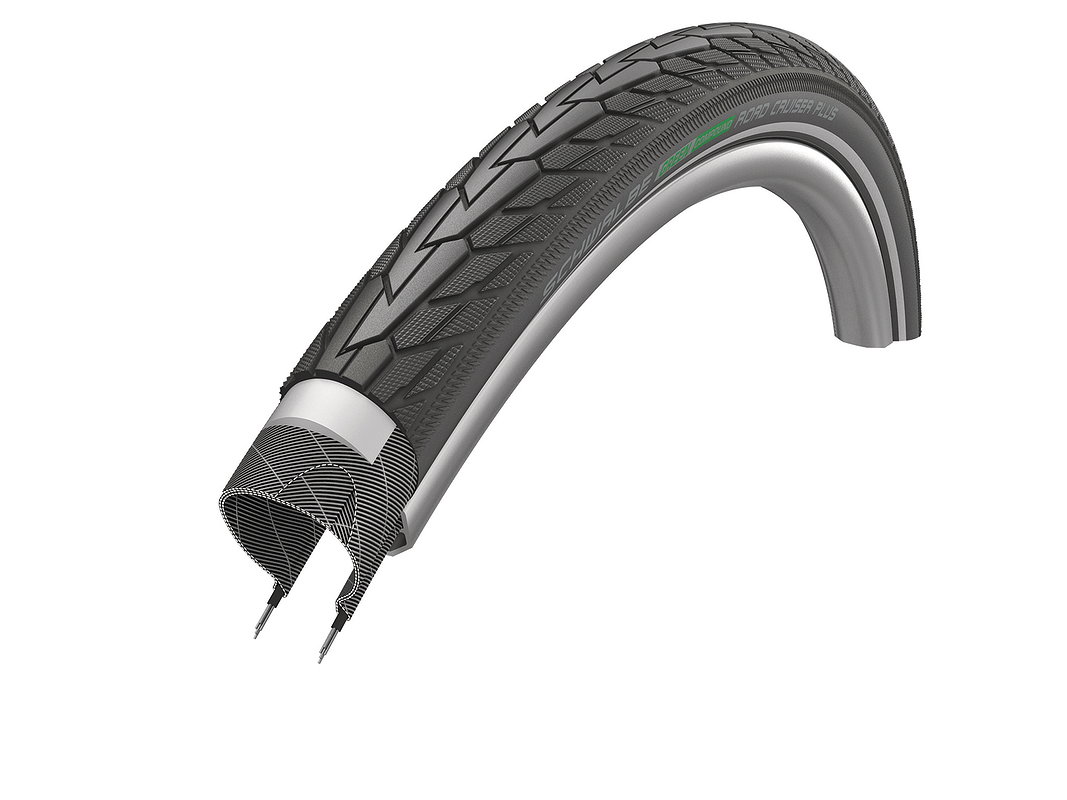 Schwalbe Fahrradreifen Road Cruiser Plus HS 484 schwarz Reflex 47-507 24x1,75 11159081