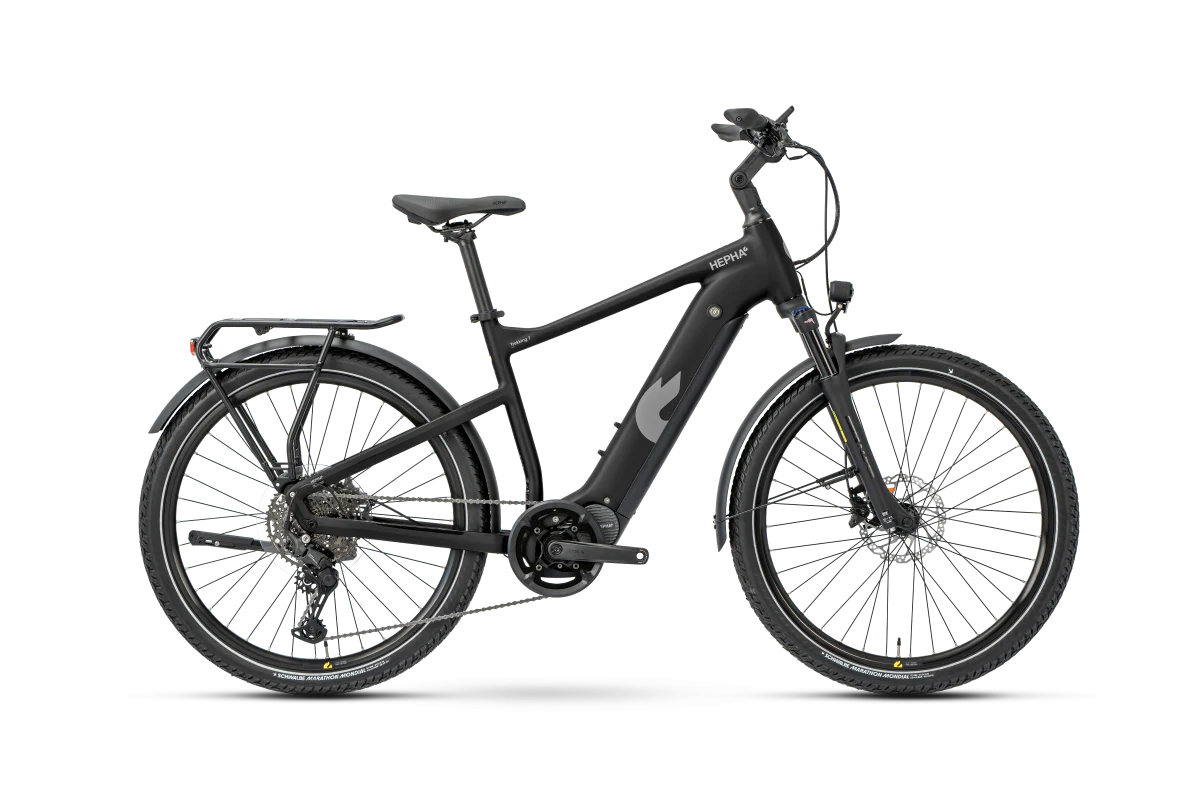 HEPHA Trekking 7 Performance 26 High Step Black 100/708 L