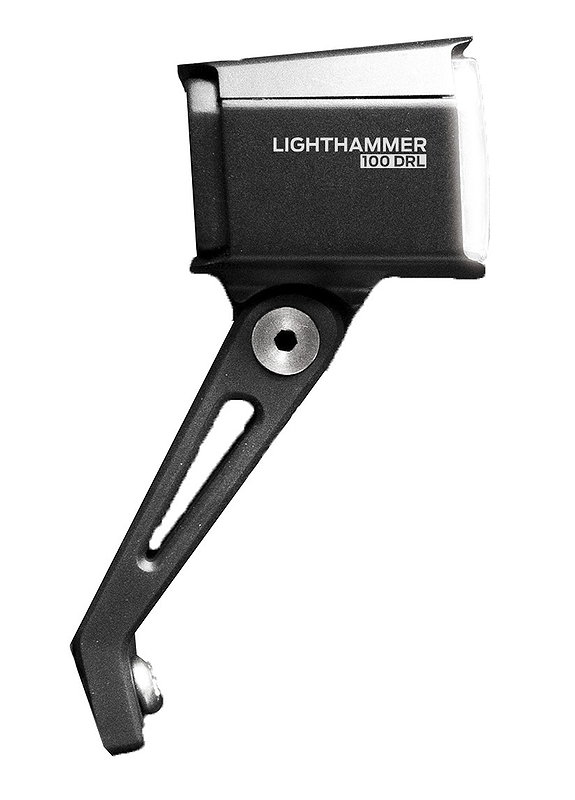 TRELOCK E-Bike LED Scheinwerfer Lighthammer 100 schwarz 100 Lux LS 890-T