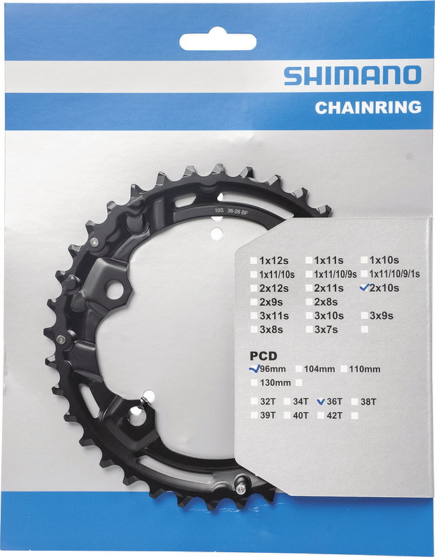Shimano Kettenblatt Deore FCM4100 36 Zähne Y0LE98010