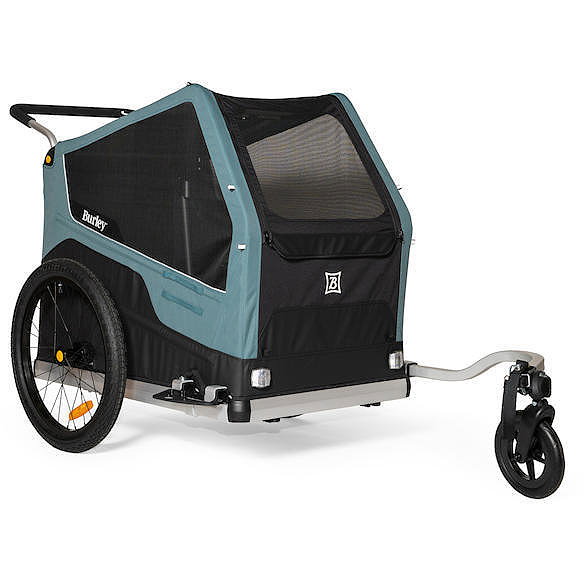 Burley Hundeanhaenger Hundebuggy Bark Ranger XL 2022 tuerkis matt