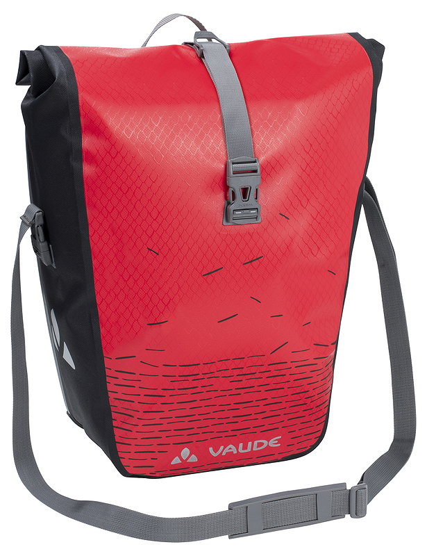 VAUDE HR-Tasche Aqua Back Print Single schwarz/rot
