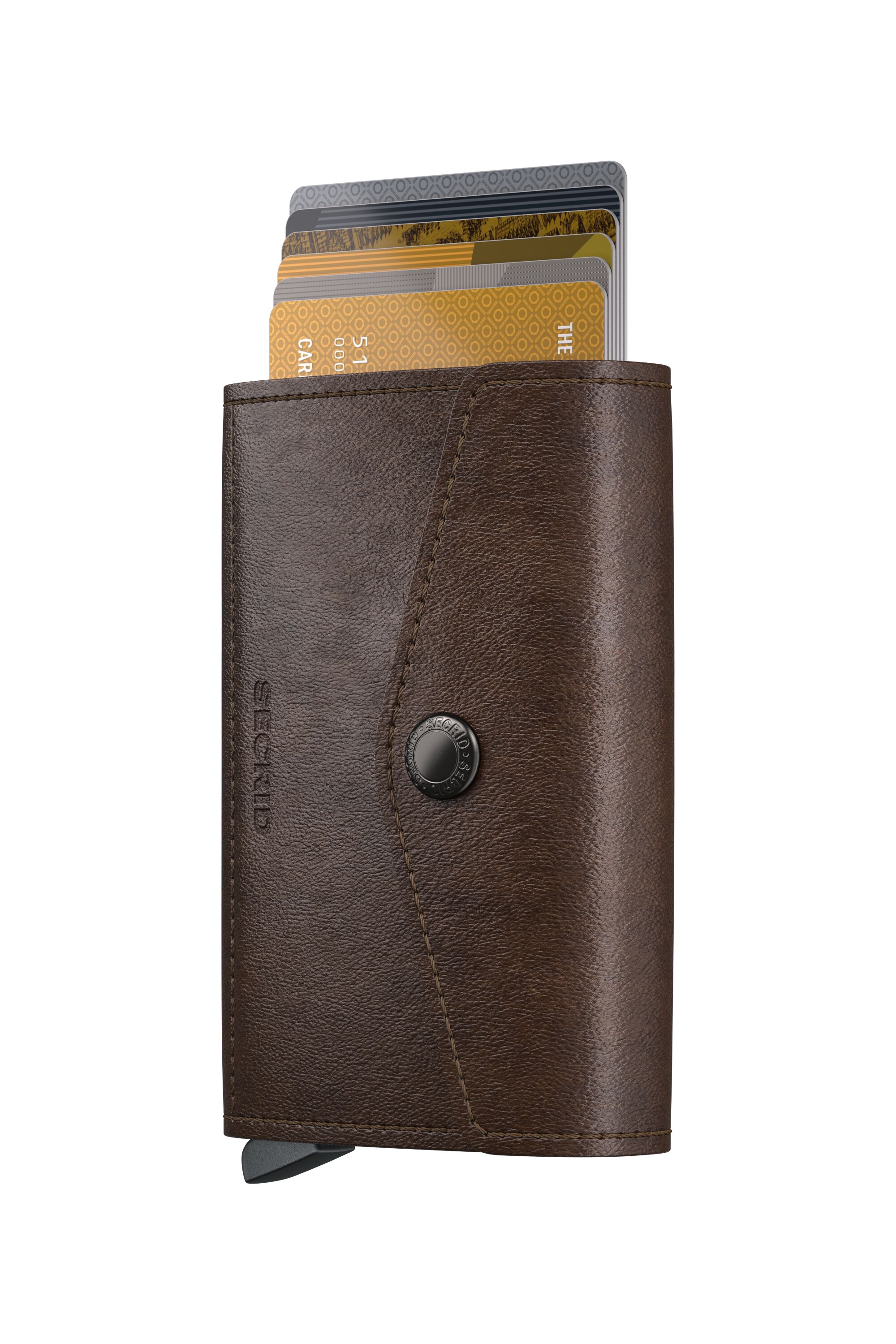 Secrid Envelope Vintage Chocolate – mit Karten
