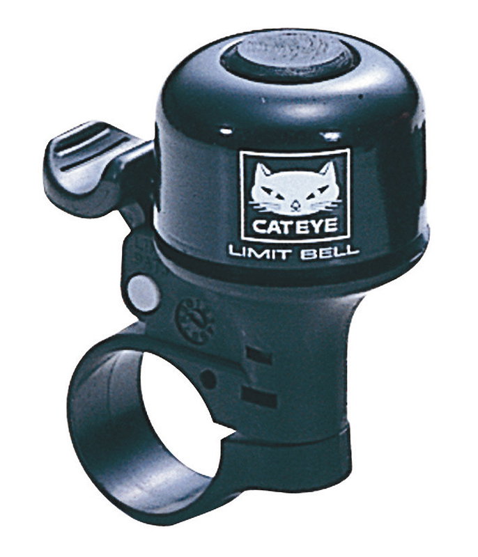 CATEYE Mini-Glocke Alu 22,2 mm schwarz PB-800