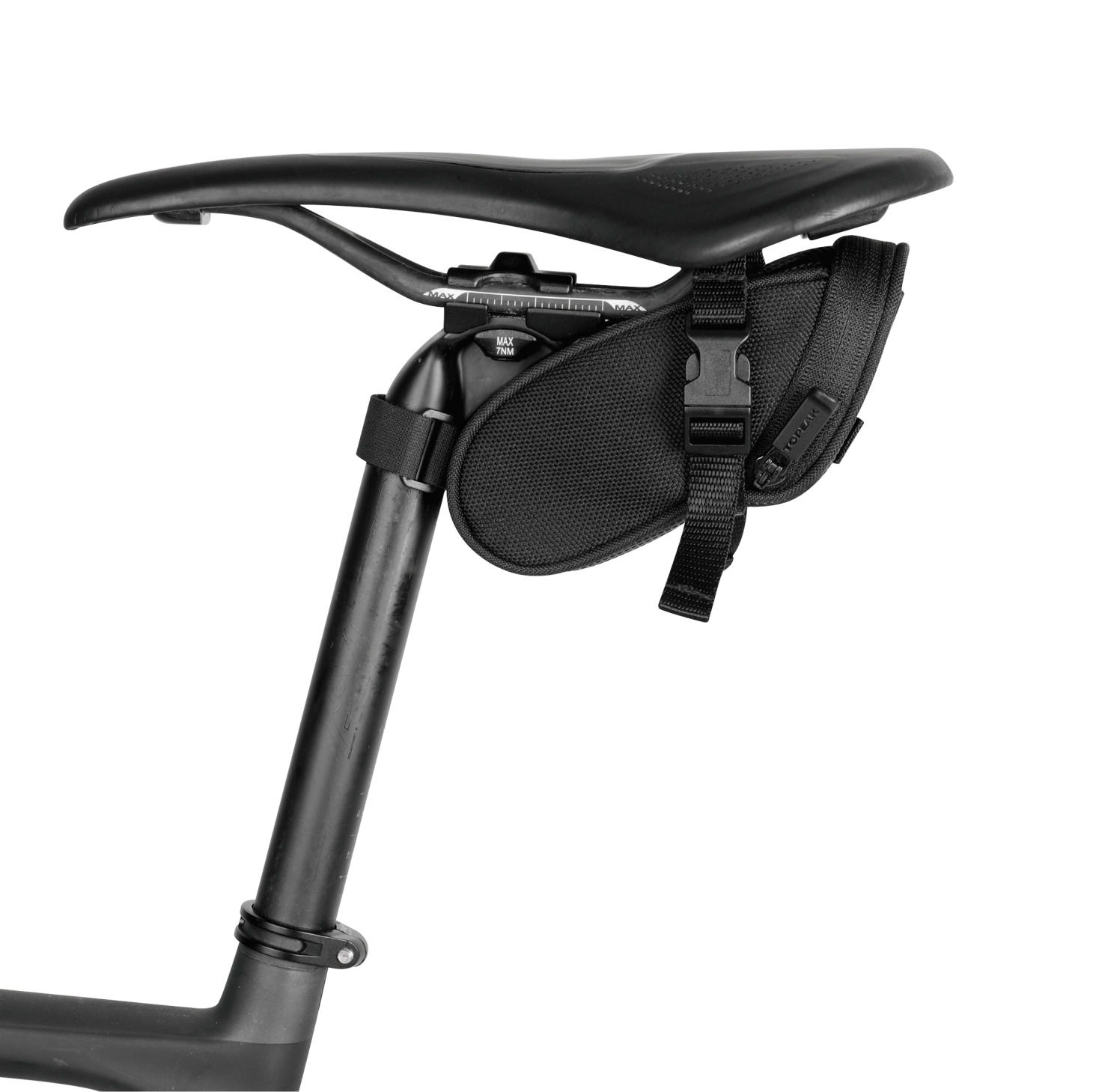 Topeak Satteltasche Aero Wedge Pack Strap micro schwarz