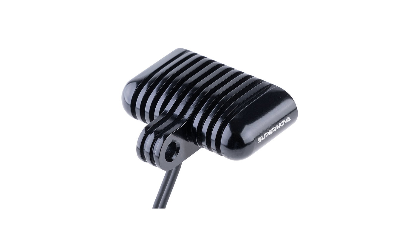 Supernova E-Bike LED Scheinwerfer Starstream X Pro schwarz 110 Lux, 1000 Lumen (mit Fernlichtfunktion