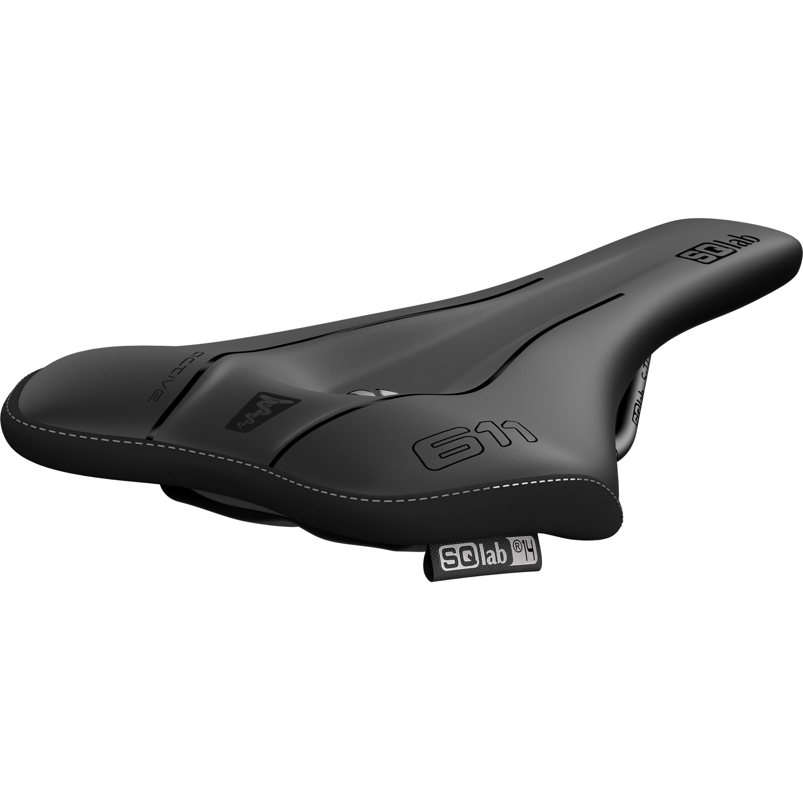 SQlab Sport Sattel 611 Ergowave Active 2.1 S-Tube – Ansicht schräg vorn