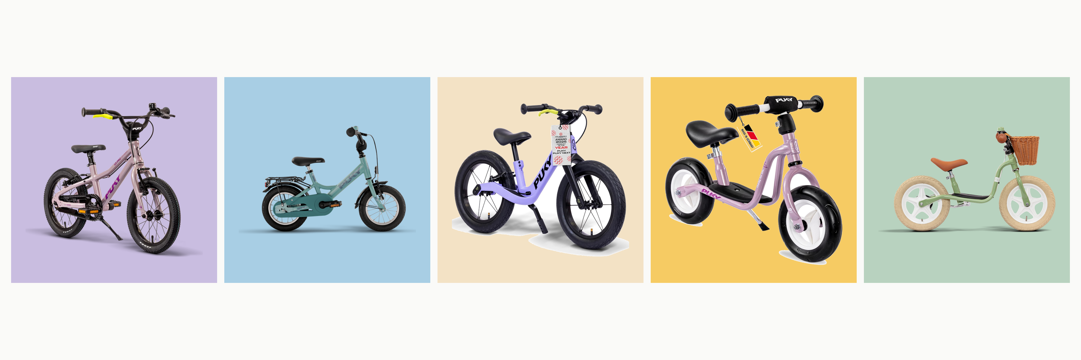PUKY Kinderfahrräder und Laufräder aus dem Switchbike Sortiment