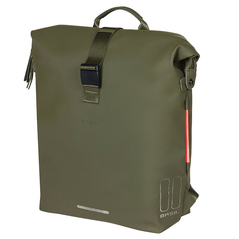 Basil Rucksack und Einzeltasche SoHo Nordlicht moosgrün