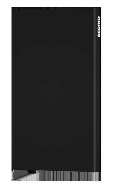 Secrid Cardprotector Black – RFID-geschützte Kartenhülle aus Aluminium, Frontansicht