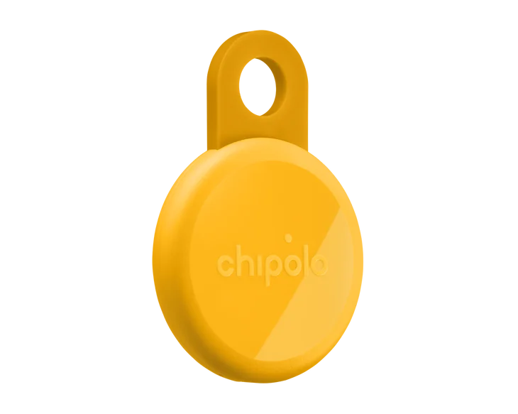 Chipolo LOOP Schlüsselfinder in Honey mit Silikonschlaufe