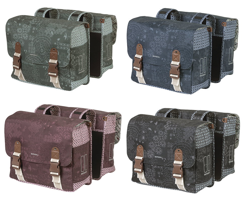Basil Doppelpacktasche Bohème  wald grün