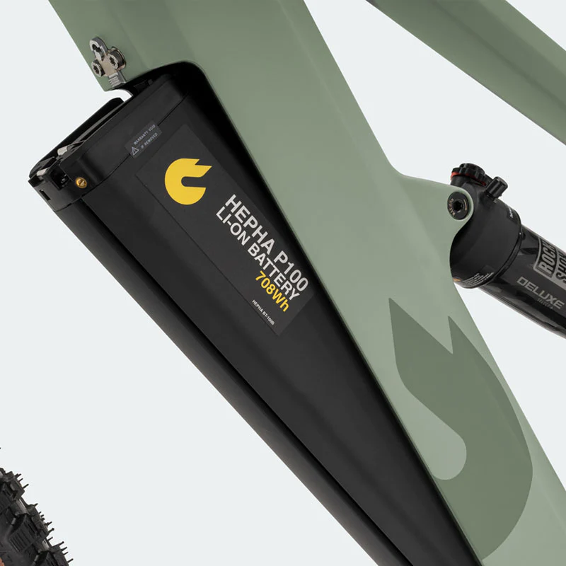 HEPHA MTB 7 Carbon Olive Long Range 80/708 M