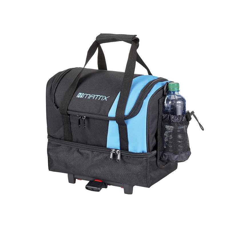 MATRIX Gepäckträgertasche UniKlip schwarz/blau