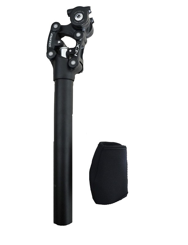 Suntour Federsattelstütze Parallelogramm SP25-NCX ca. 70-95 kg (standard) 30,9 mm schwarz 350 mm
