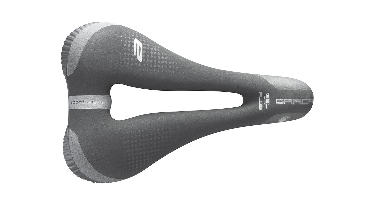 Sportourer E-Bike Sattel Trekking Garda Gel Super Flow Moderate  L255 x B172 mm / 506 g Damen SB-Verpacku
