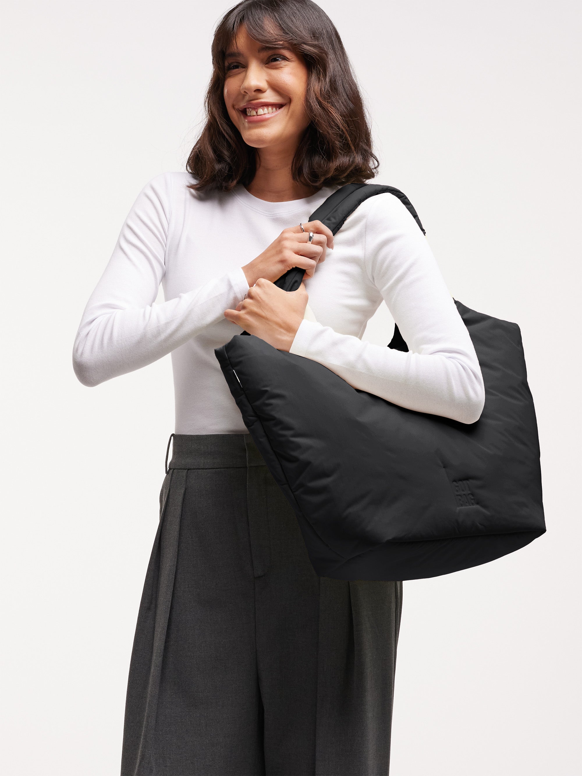 GOT BAG Cloud Tote Bag Monochrome Black