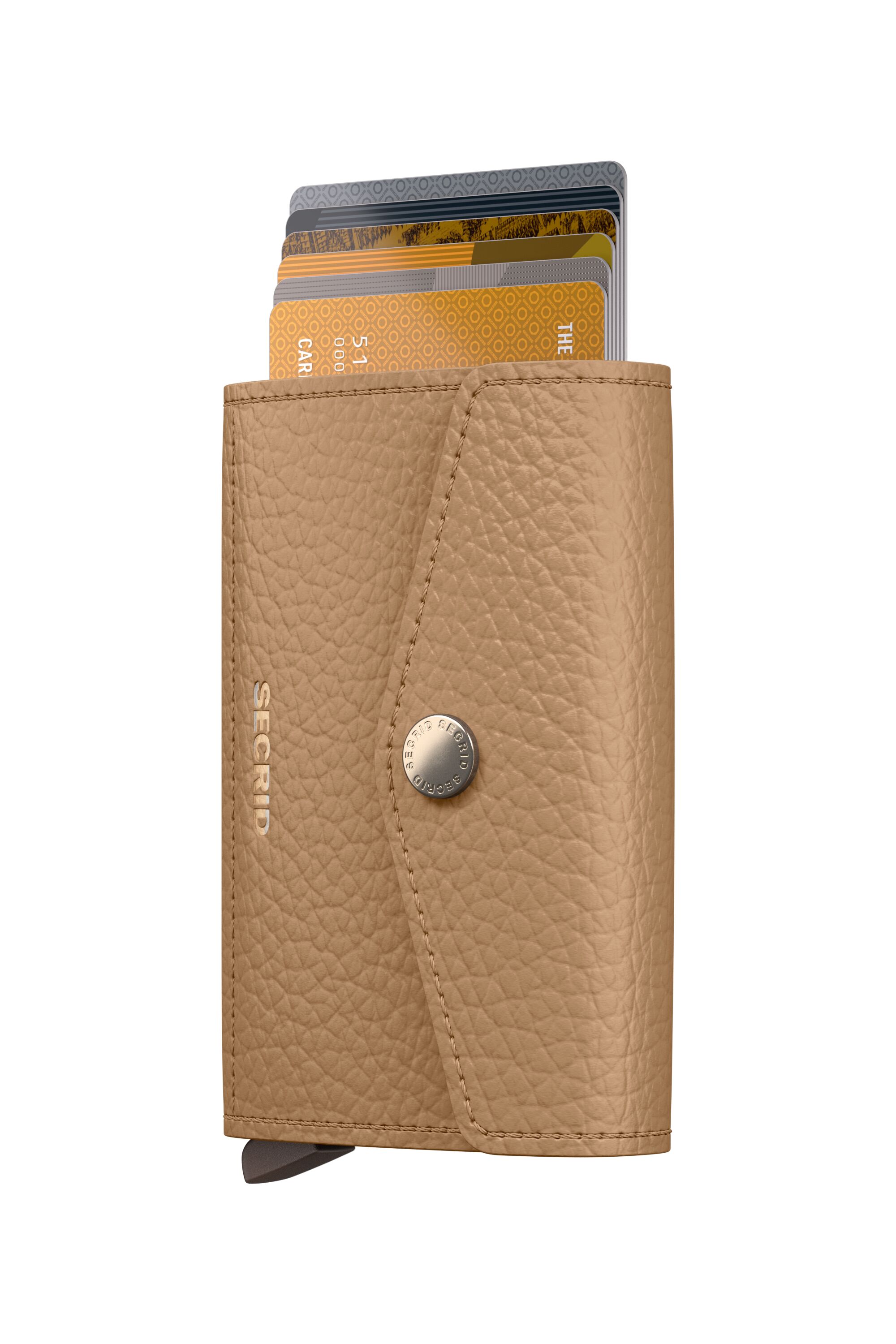 Secrid Envelope Pebble Cappuccino – mit Karten