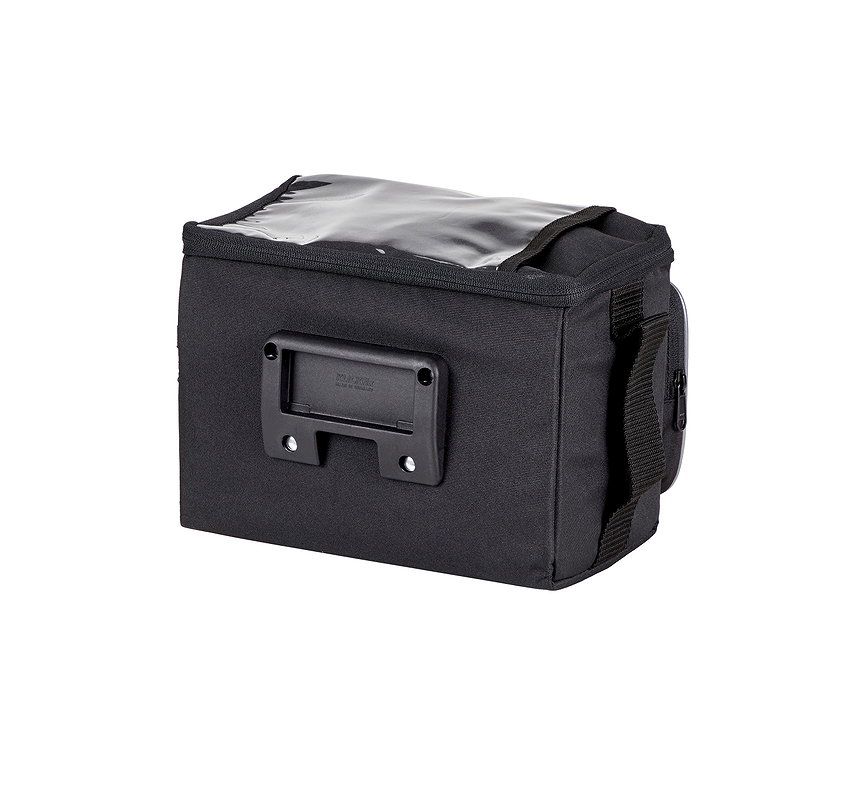 MATRIX Lenkertasche schwarz/silber