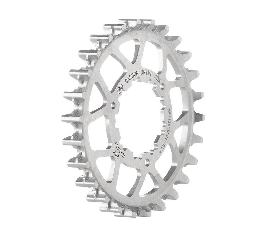 Gates Riemenscheibe CDX Fin Enviolo 9-Spline (hinten) silber 26 Zähne