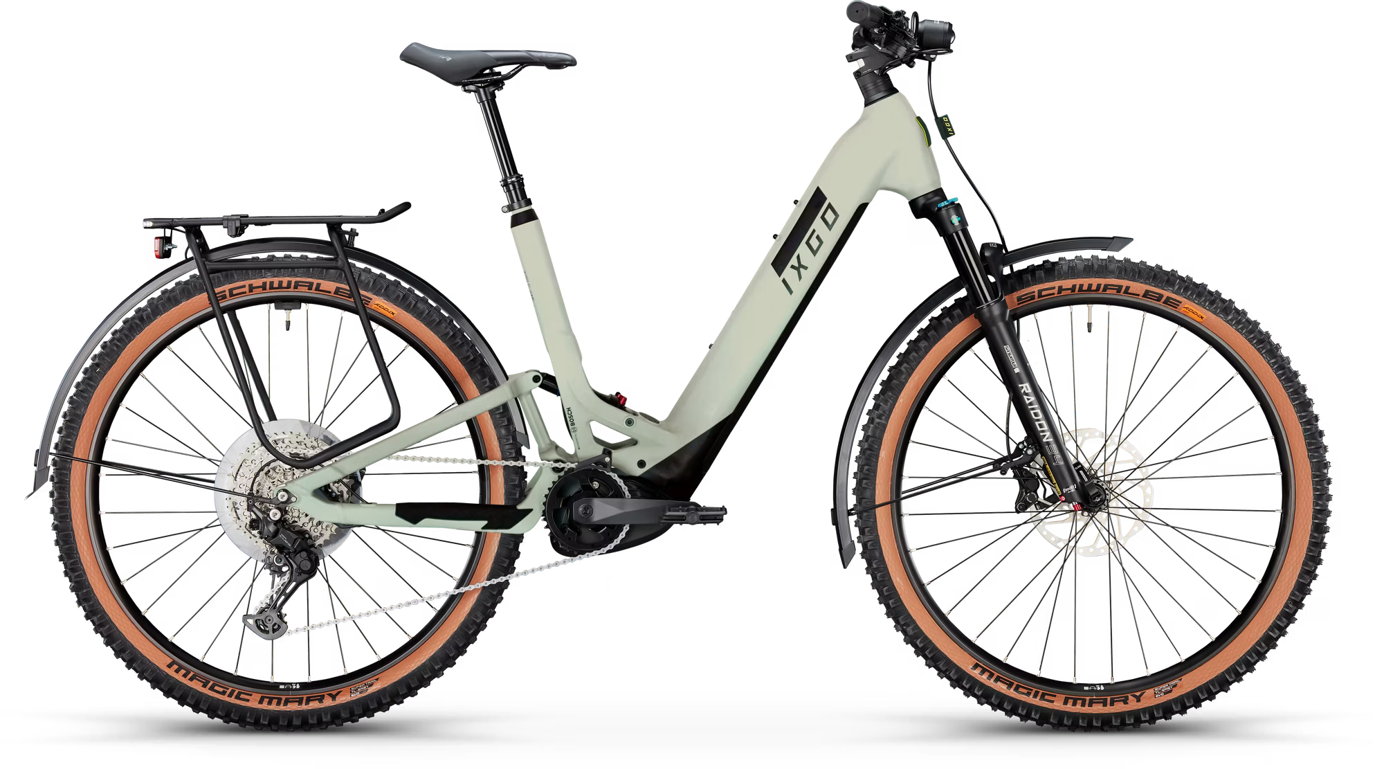 IXGO MTF-E THREE Fullsuspention 27,5" Frost Wave S