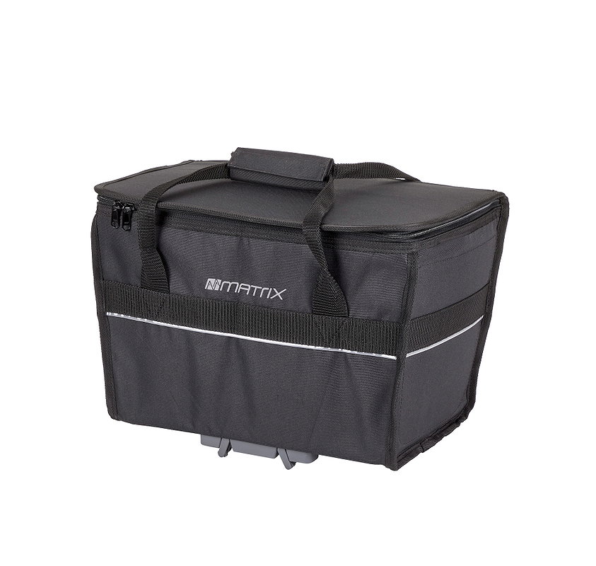 MATRIX Gepäckträgertasche Snapit schwarz