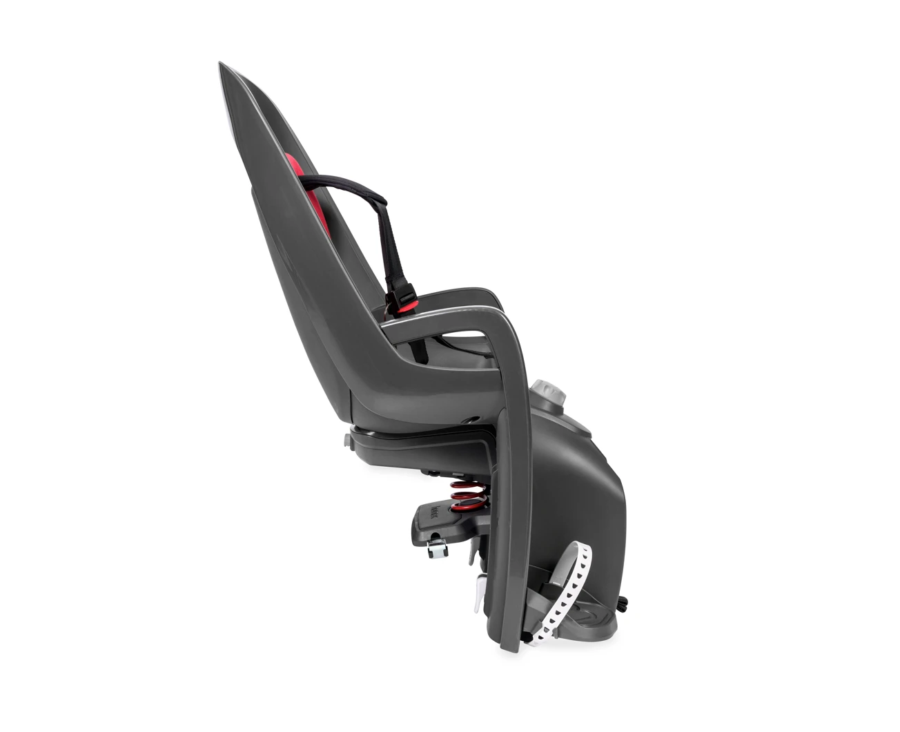 HAMAX Kindersitz Caress für Sattelrohrmontage grau/rot/schwarz