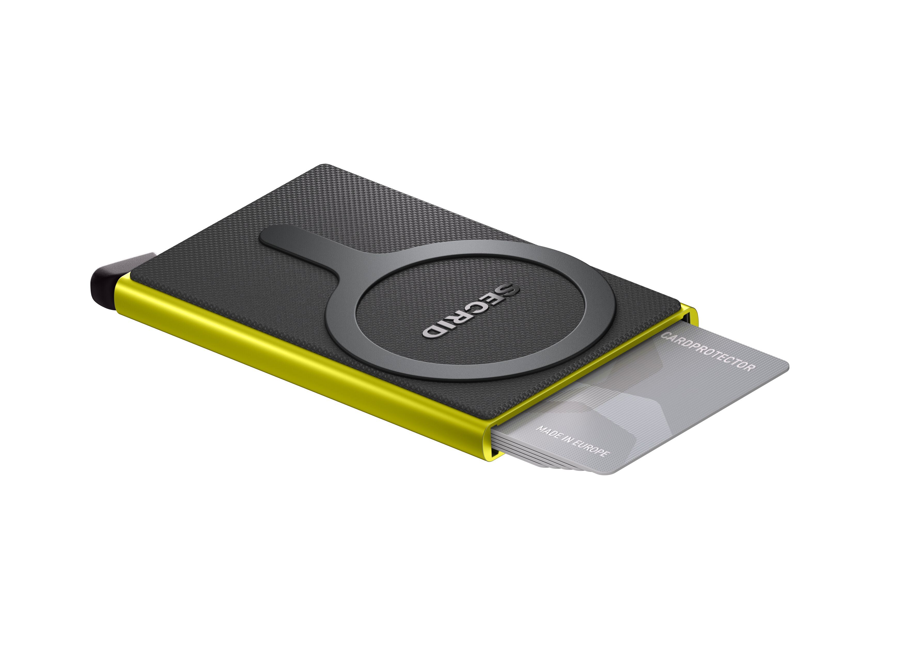 Secrid Cardprotector for Magsafe Lime – geöffnet