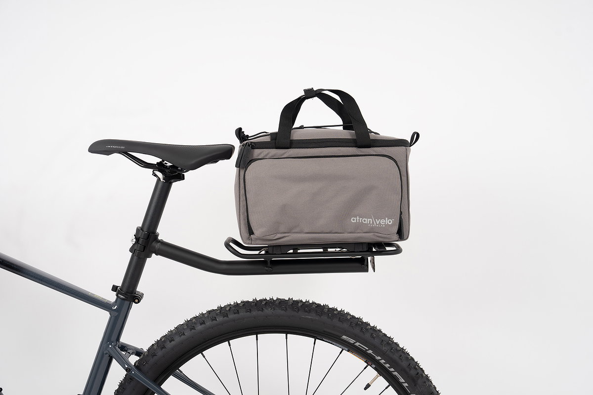 Atran Velo Gepäckträgertasche  ZAP Top Bag grau