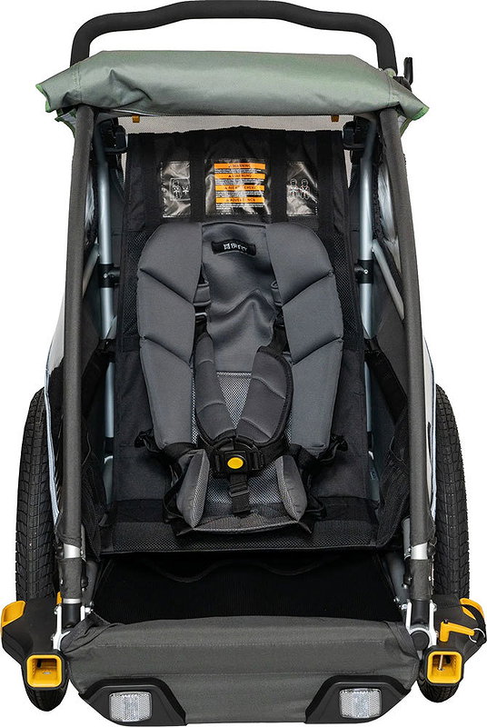 Burley Sitzeinlage Baby Snuggler MY23 grau