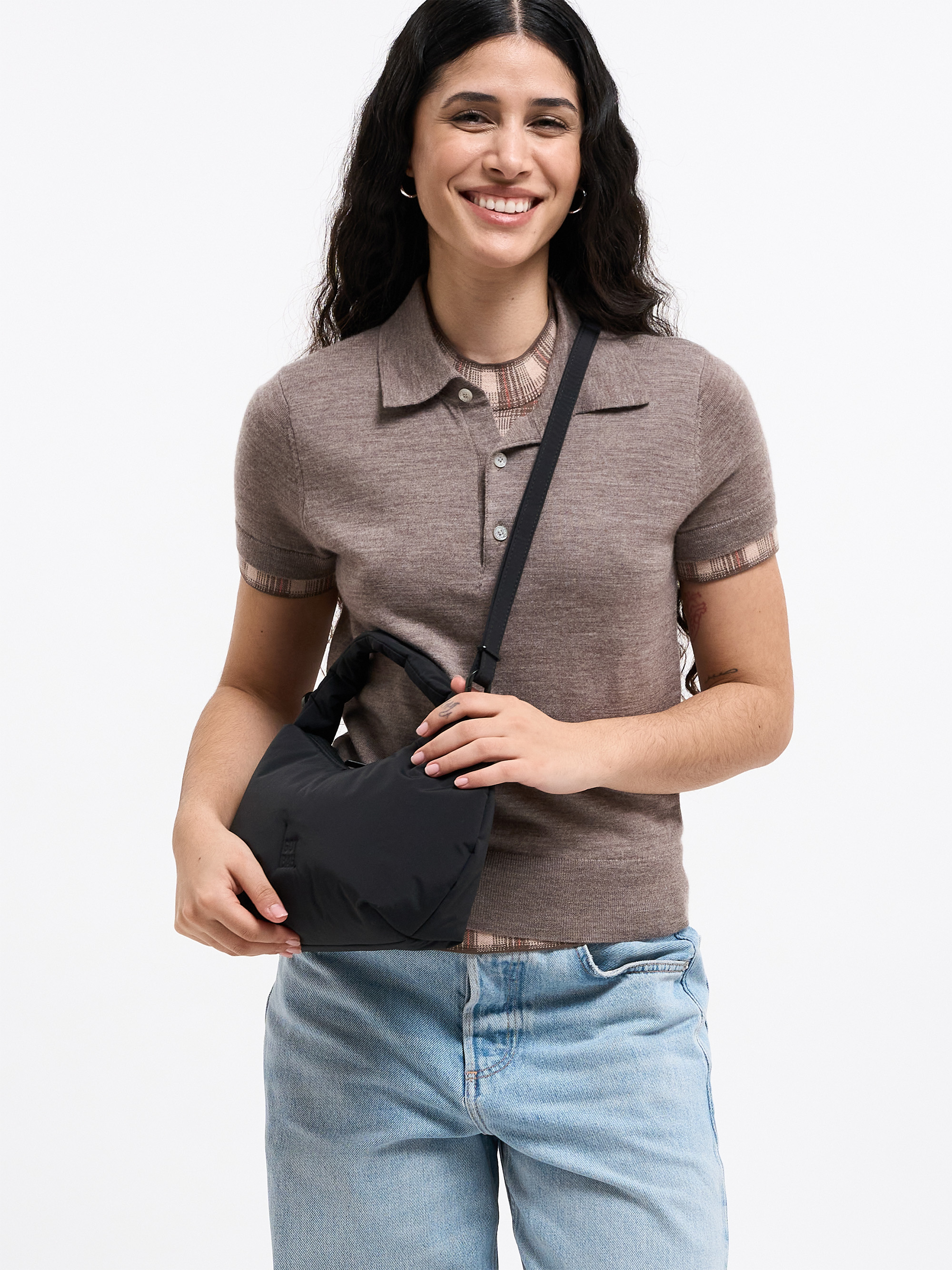 GOT BAG Cloud Bead Bag Black