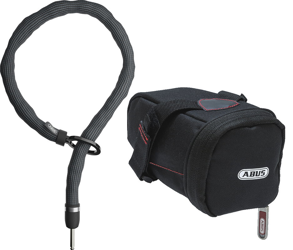 ABUS Anschließkette Adaptor Chain Superior 7KS/100BK + ST5950 inkl. Tasche 7 mm schwarz 100 cm