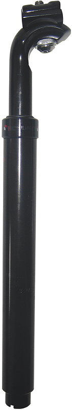 MATRIX Federsattelstütze SP18 bis ca. 100 kg 27,2 mm schwarz 350 mm