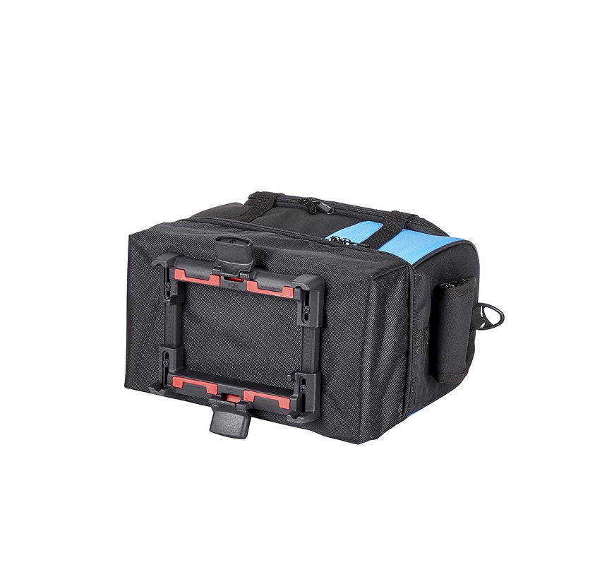 MATRIX Gepäckträgertasche UniKlip schwarz/blau