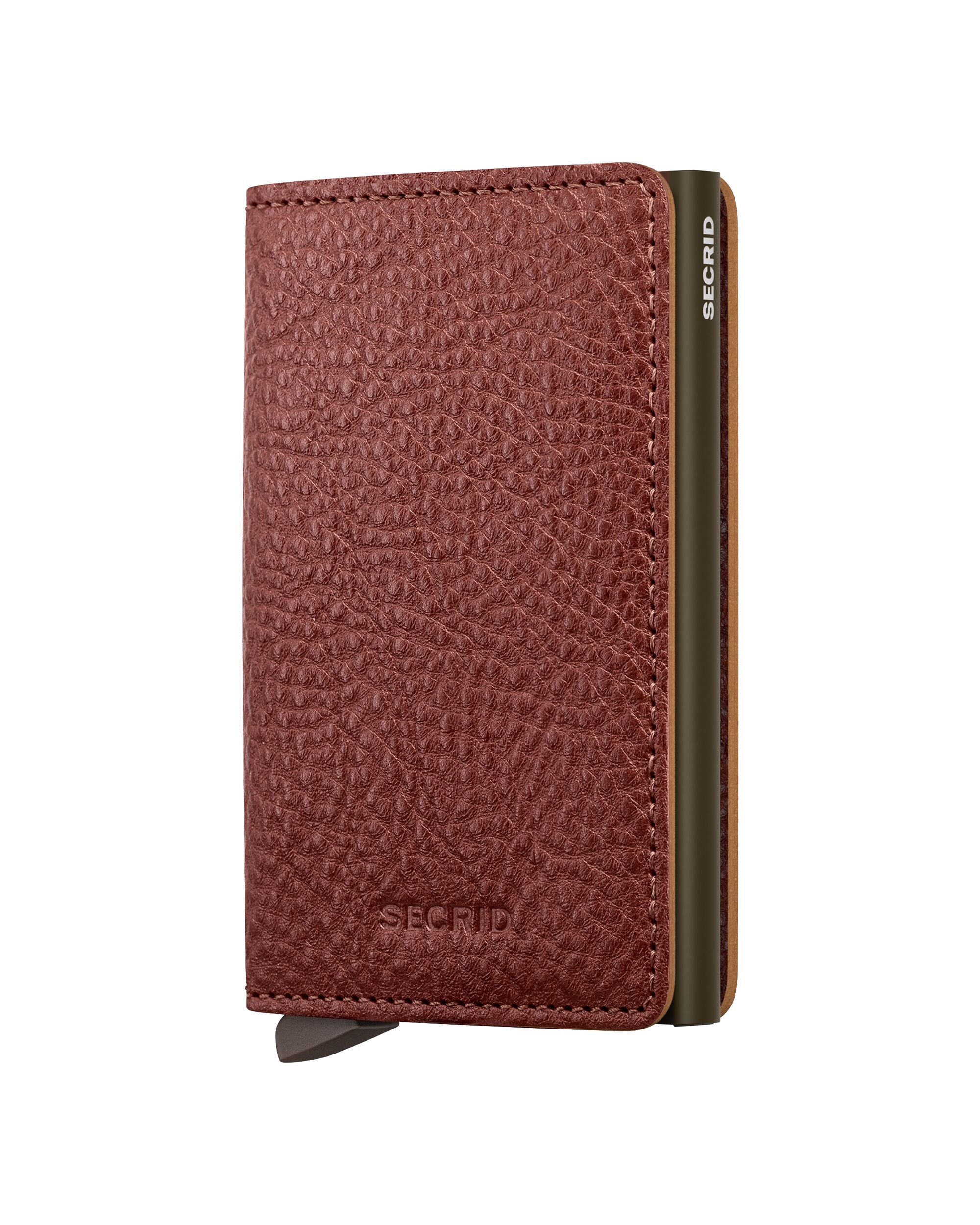 Secrid Slimwallet Vegetable Tanned Tuscan – Vorderansicht