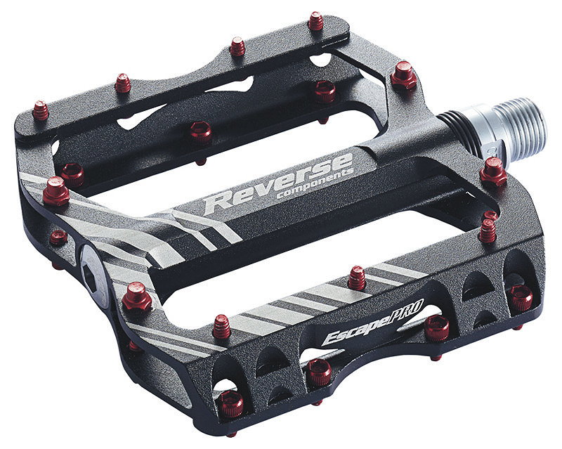Reverse Plattformpedal Escape Pro schwarz/rot SB-Verpackung