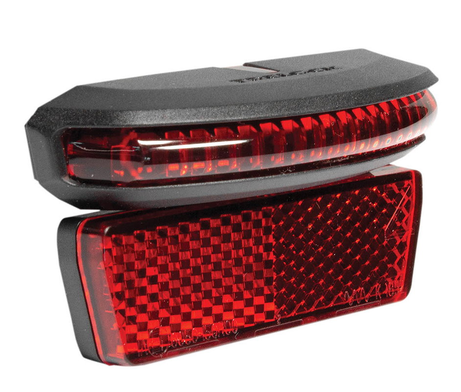 TRELOCK LED E-Bike Rücklicht LS 654 COB Line  Gepäckträgermontage LS 654 Bremslicht-und Notbrems