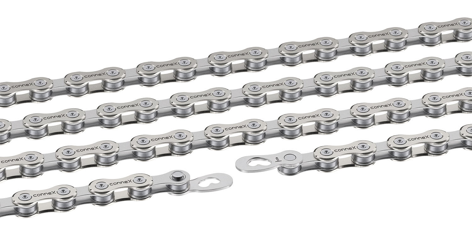 Connex E-Bike Kette 11sE 11-fach silber 132 Glieder, 1/2" x 11/128"
