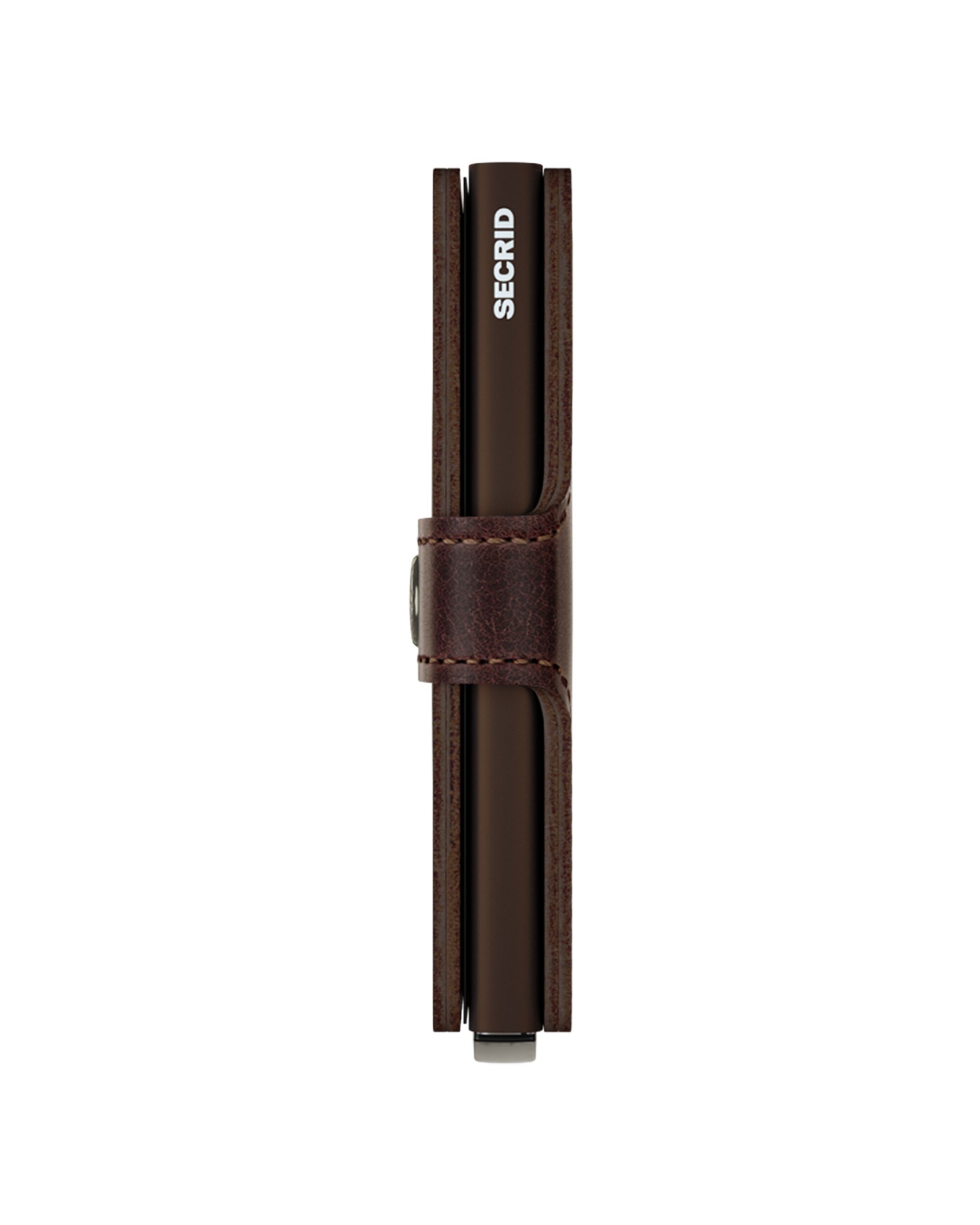 Secrid Miniwallet Vintage Chocolate – Seitenansicht