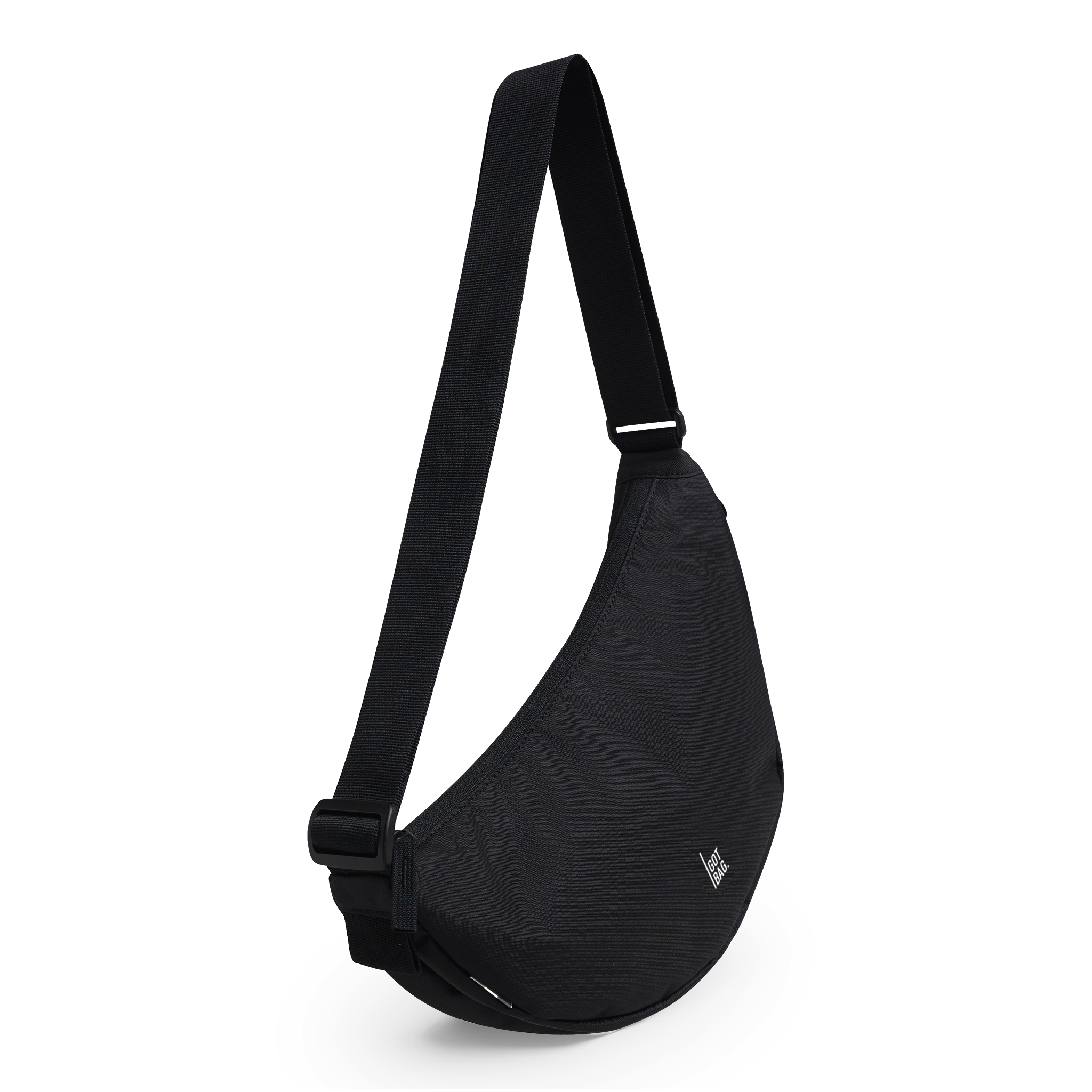 GOT BAG Moon Bag Small Coral Gardeners Black