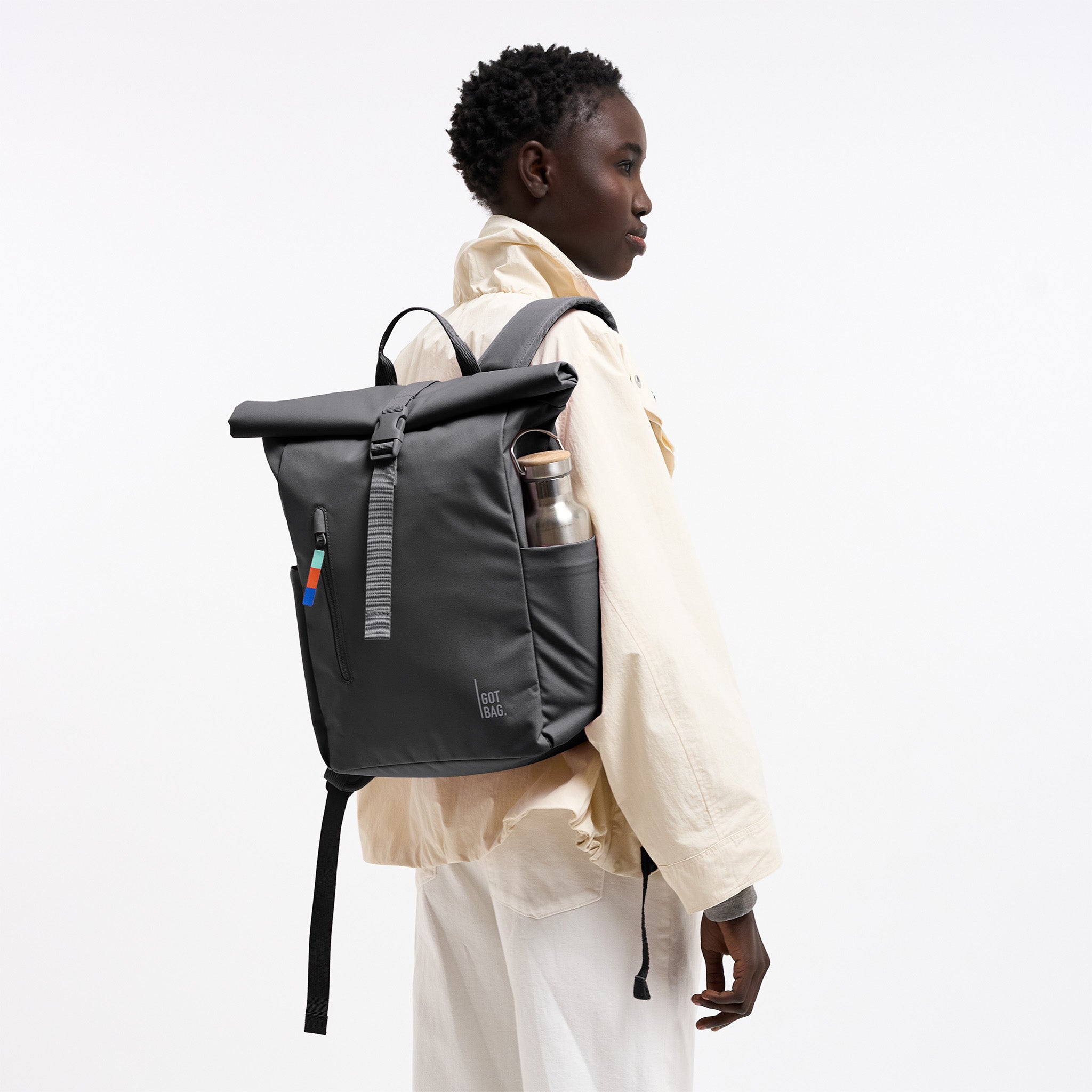 GOT BAG Rolltop Easy Small Shark