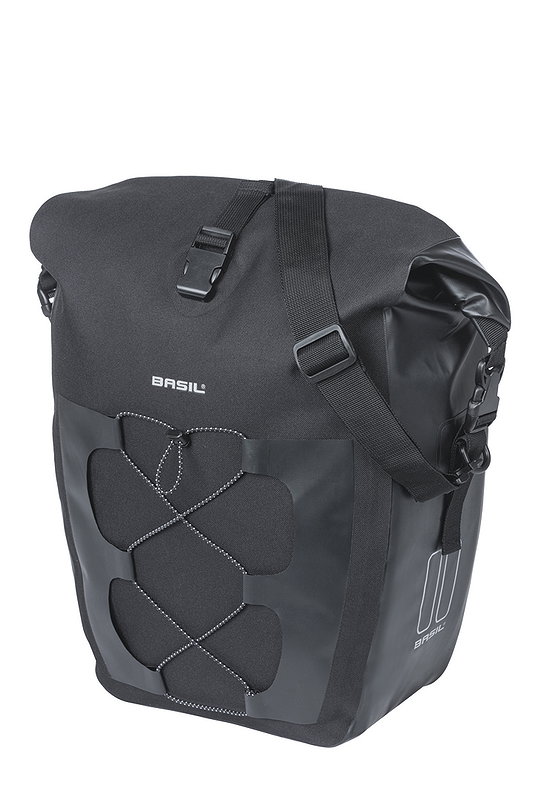 Basil Einzeltasche Navigator Waterproof L schwarz