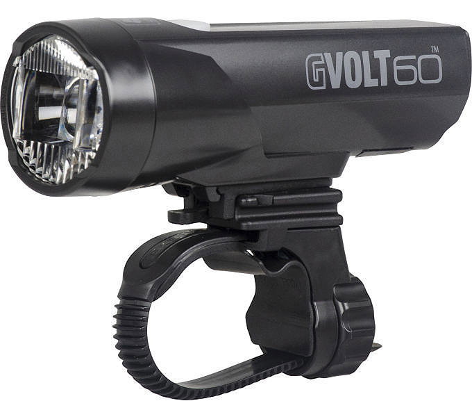 CATEYE LED Akkufrontleuchte 60 Lux GVolt 60 schwarz