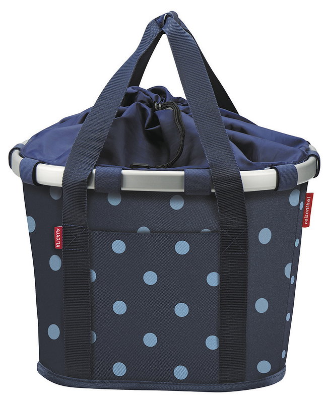 Reisenthel Bikebasket OHNE Lenkeradapter mixed dot blue