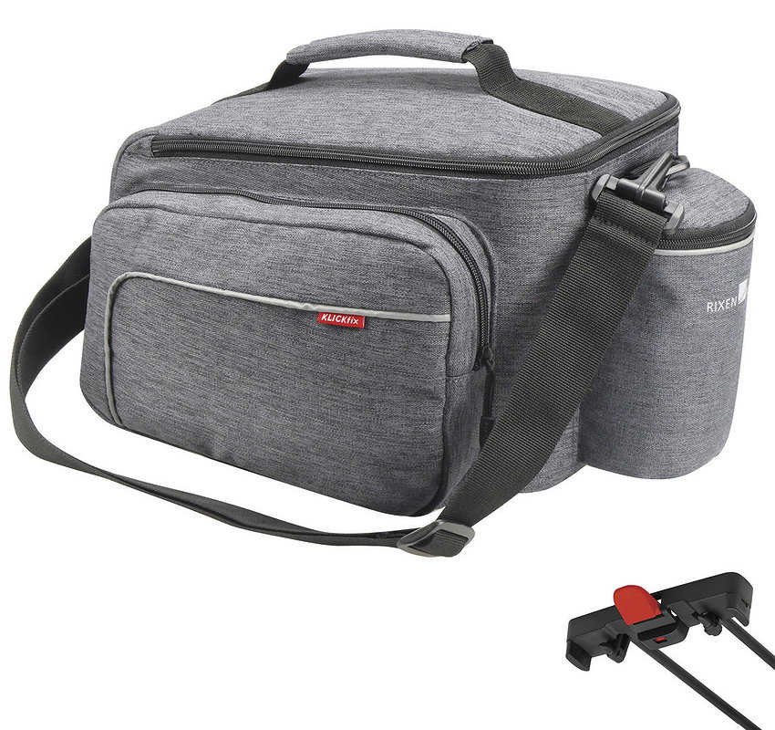 Rixen & Kaul Gepäckträgertasche Rackpack Sport grau