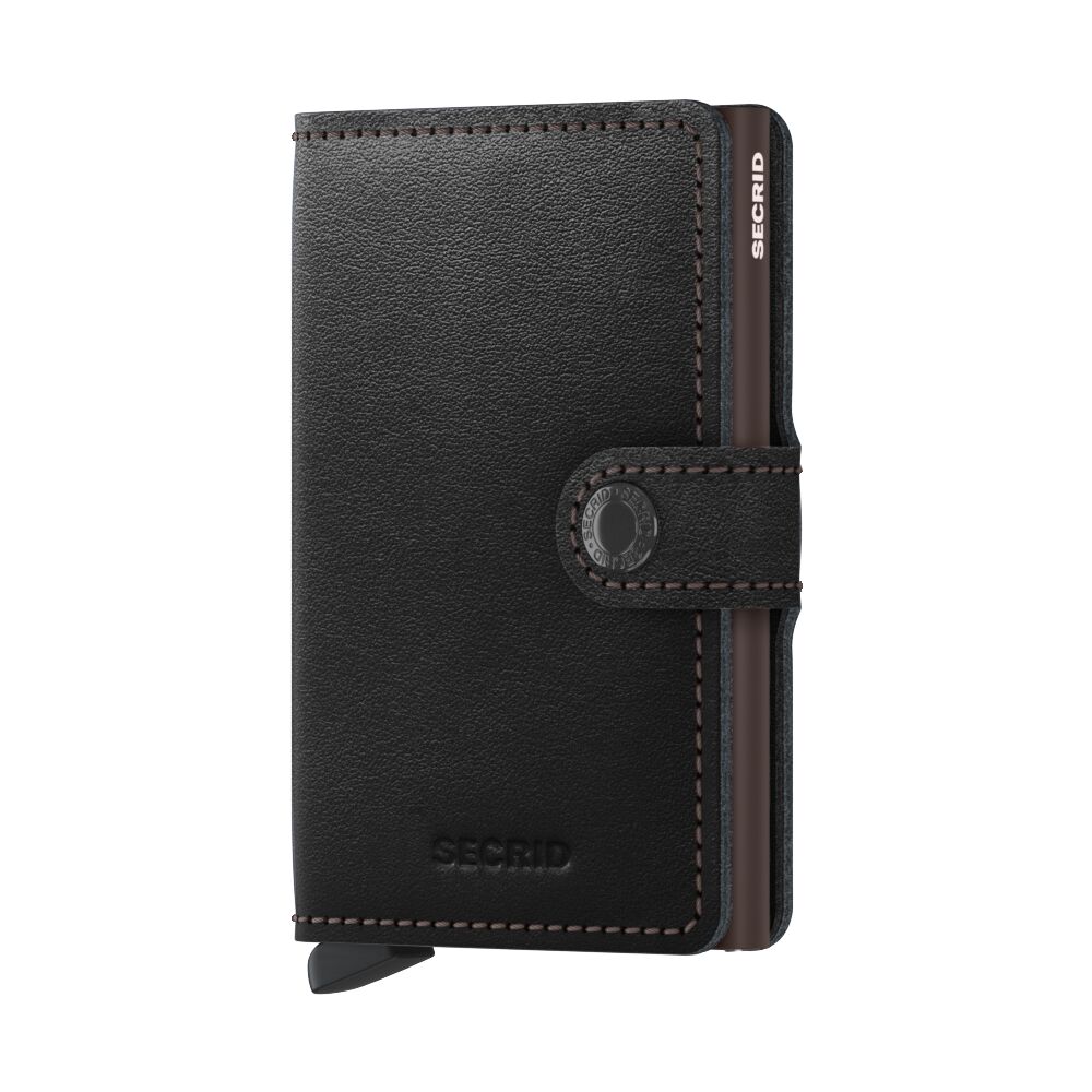 Secrid Miniwallet Original Black-Brown – Vorderansicht