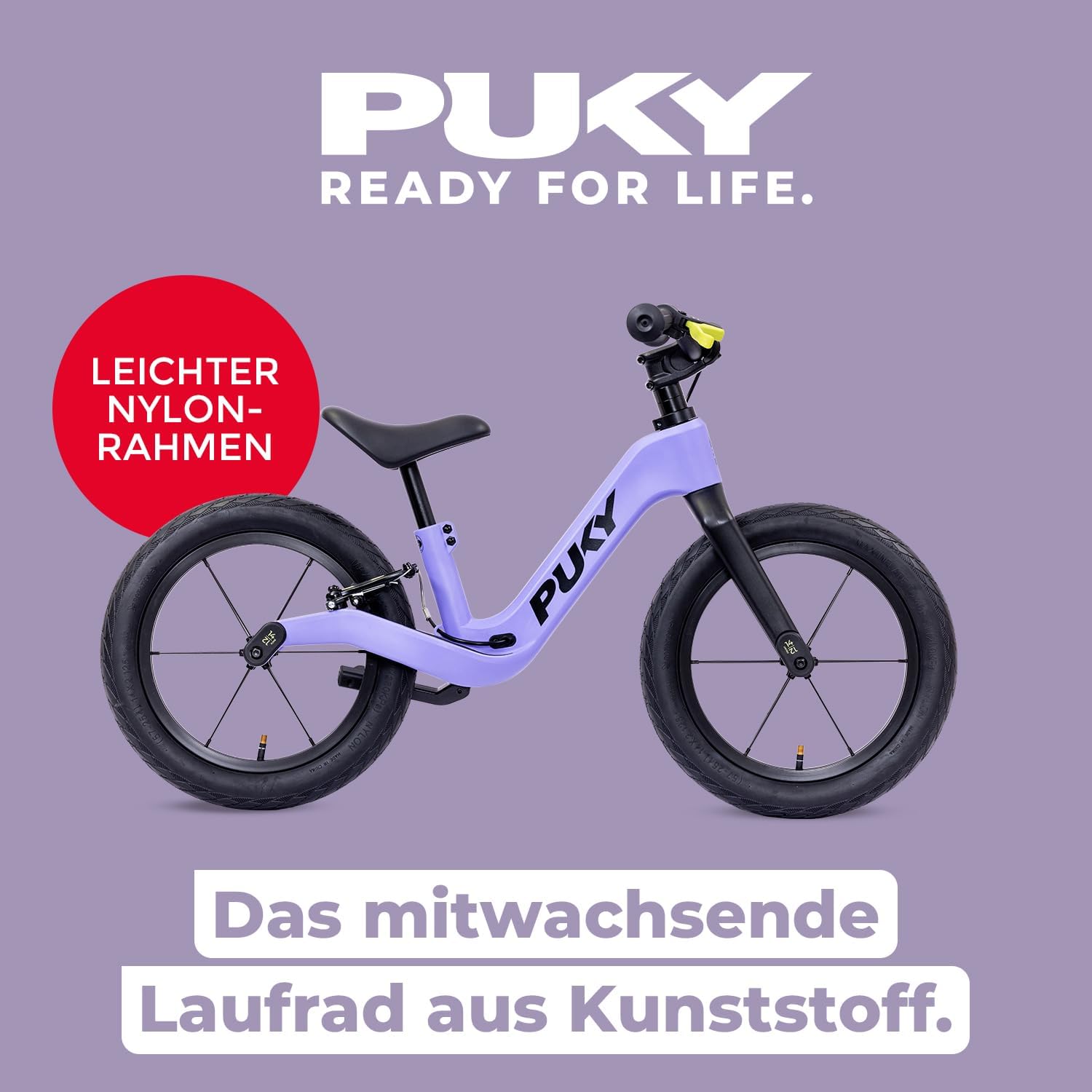 PUKY NEXT 14 Lavender/Black Laufrad 4147 2026